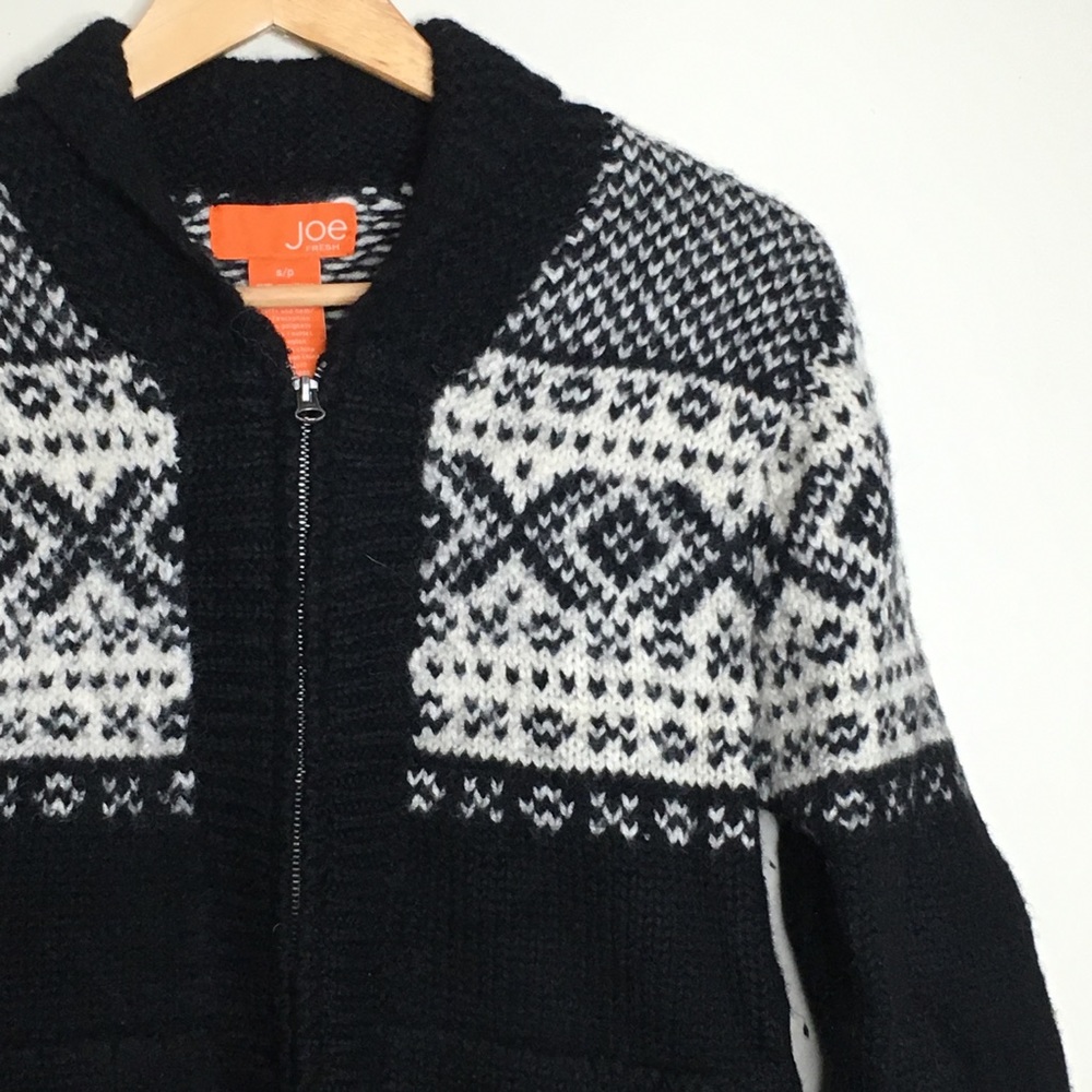 Joe Sz S Wool Sweater Cardigan